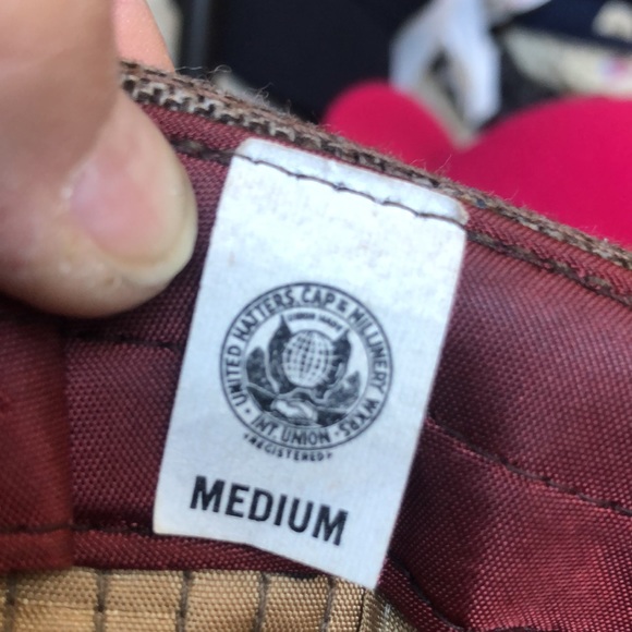 VINTAGE UNITED HATTERS CAP MILLINERY UNION FEDORA - Picture 3 of 4